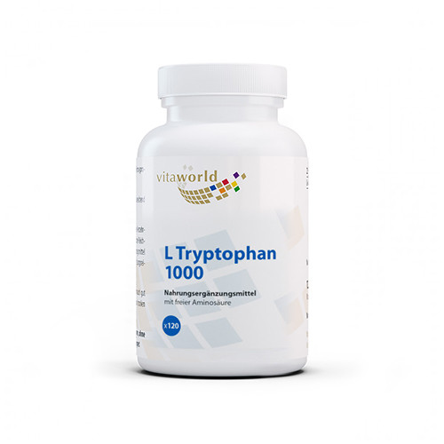 L-tryptofan 1000 mg, 120 tabletek