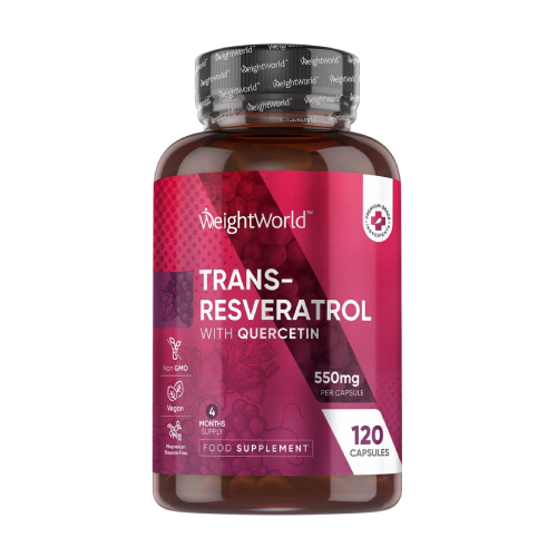 Trans-Resweratrol z Kwercetyną, 120 kapsułek
