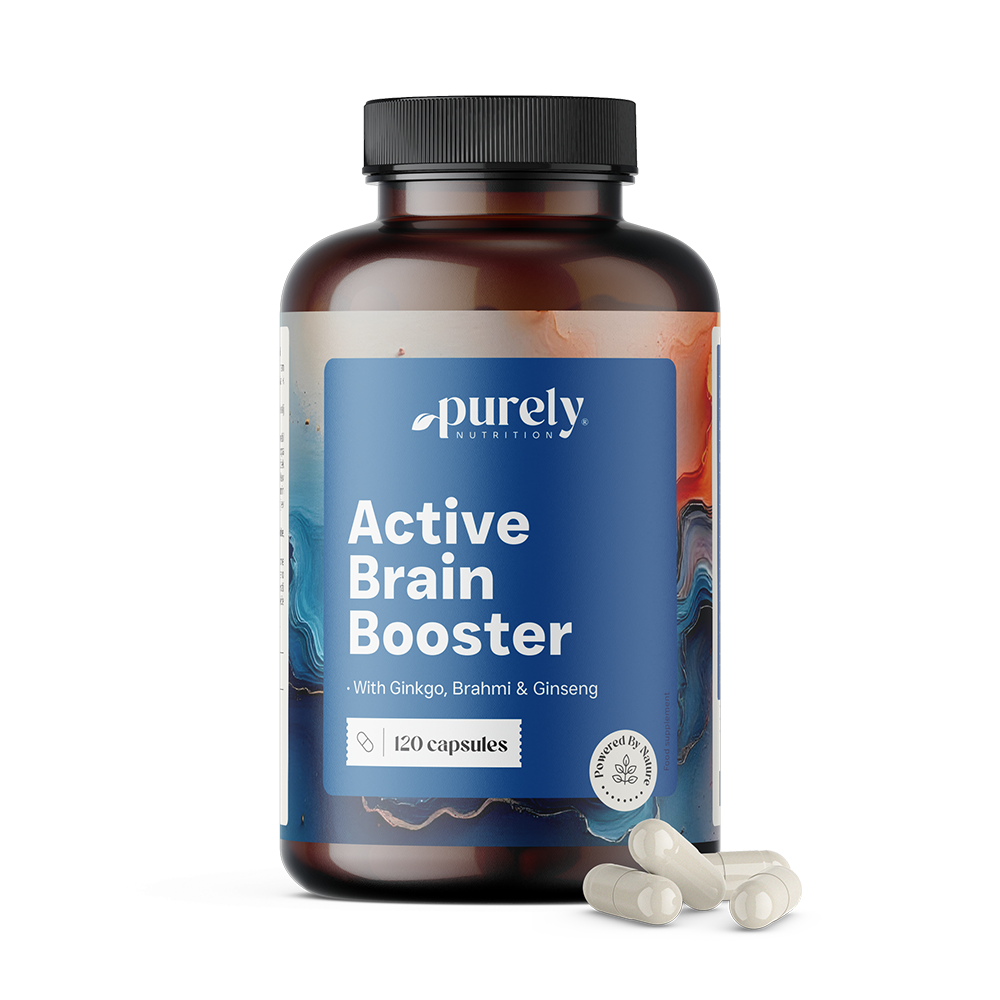 Active Brain Booster – Unterstützung der kognitiven Funktionen, 120 Kapseln