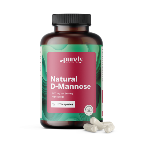Natürliche D-Mannose 2100 mg, 120 Kapseln