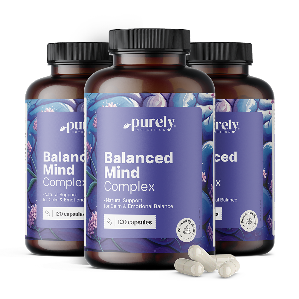 3x BalancedMind – φυτικό σύμπλεγμα, συνολικά 360 κψάουλες
