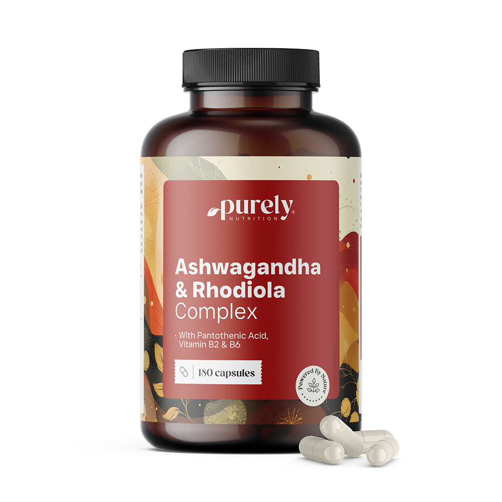 Ashwagandha e radice di rosa.