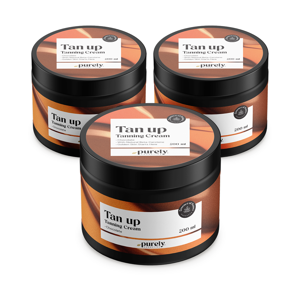3x Tan up balsam do opalania – chocolate, razem 600 ml