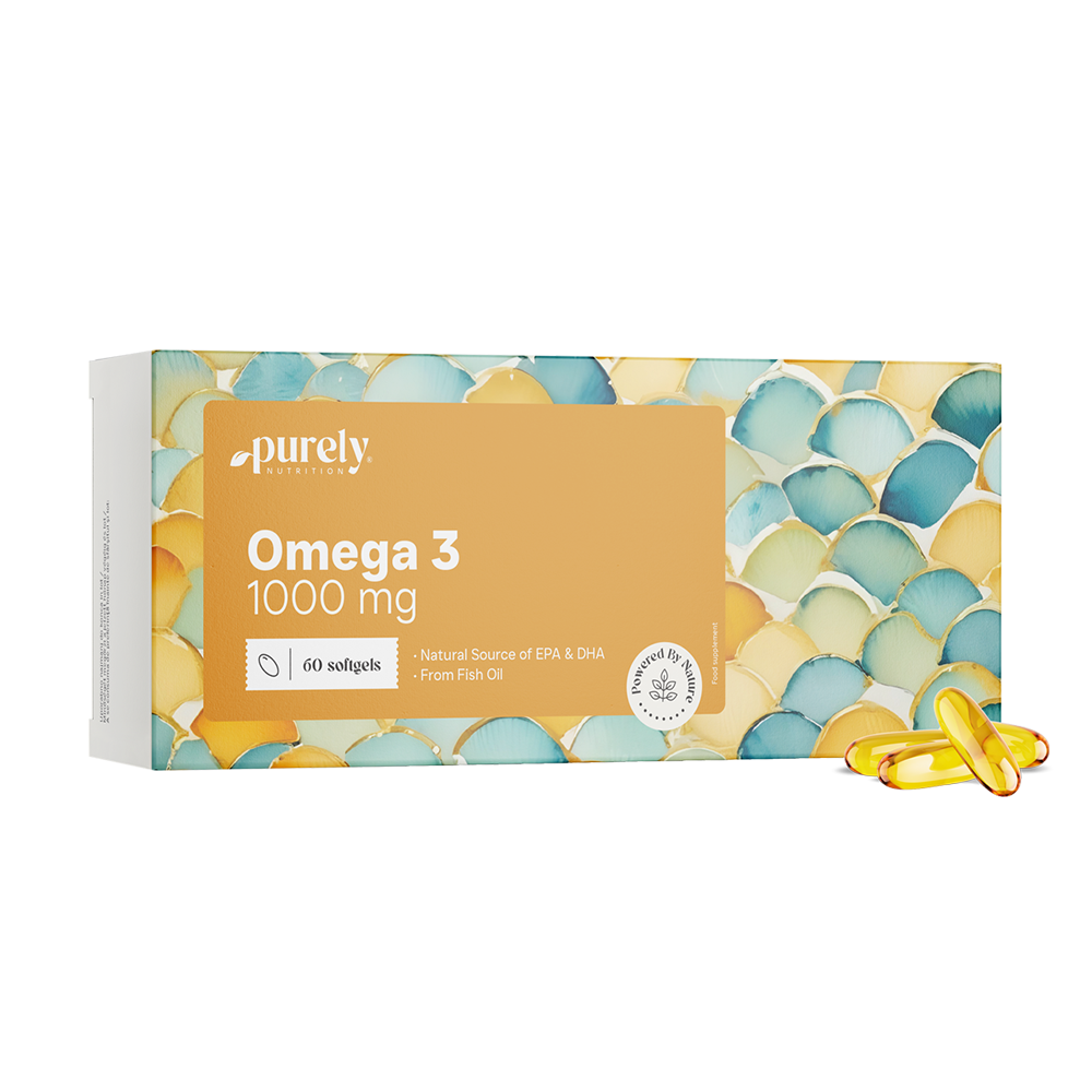 Kapsułki z oleju rybnego Omega-3.