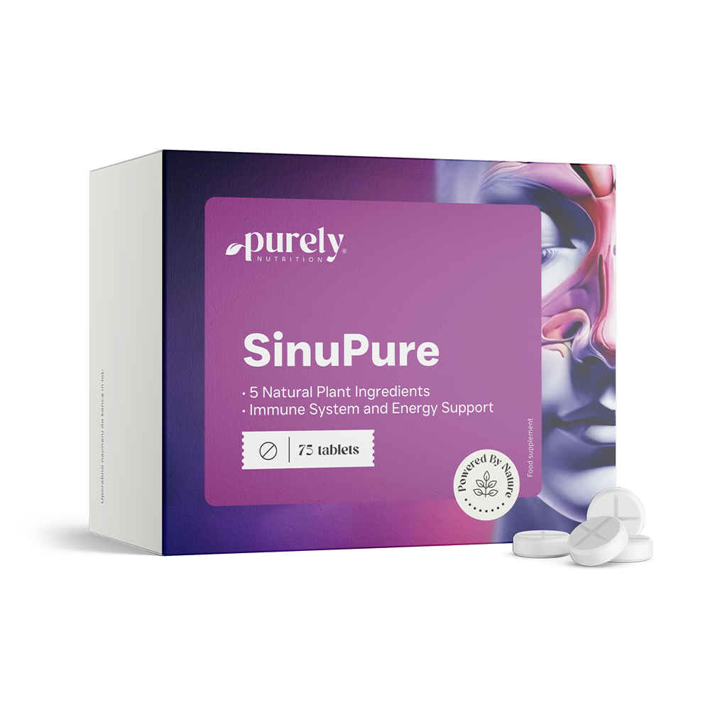 SinuPure - wsparcie 5 ziół, 75 tabletek