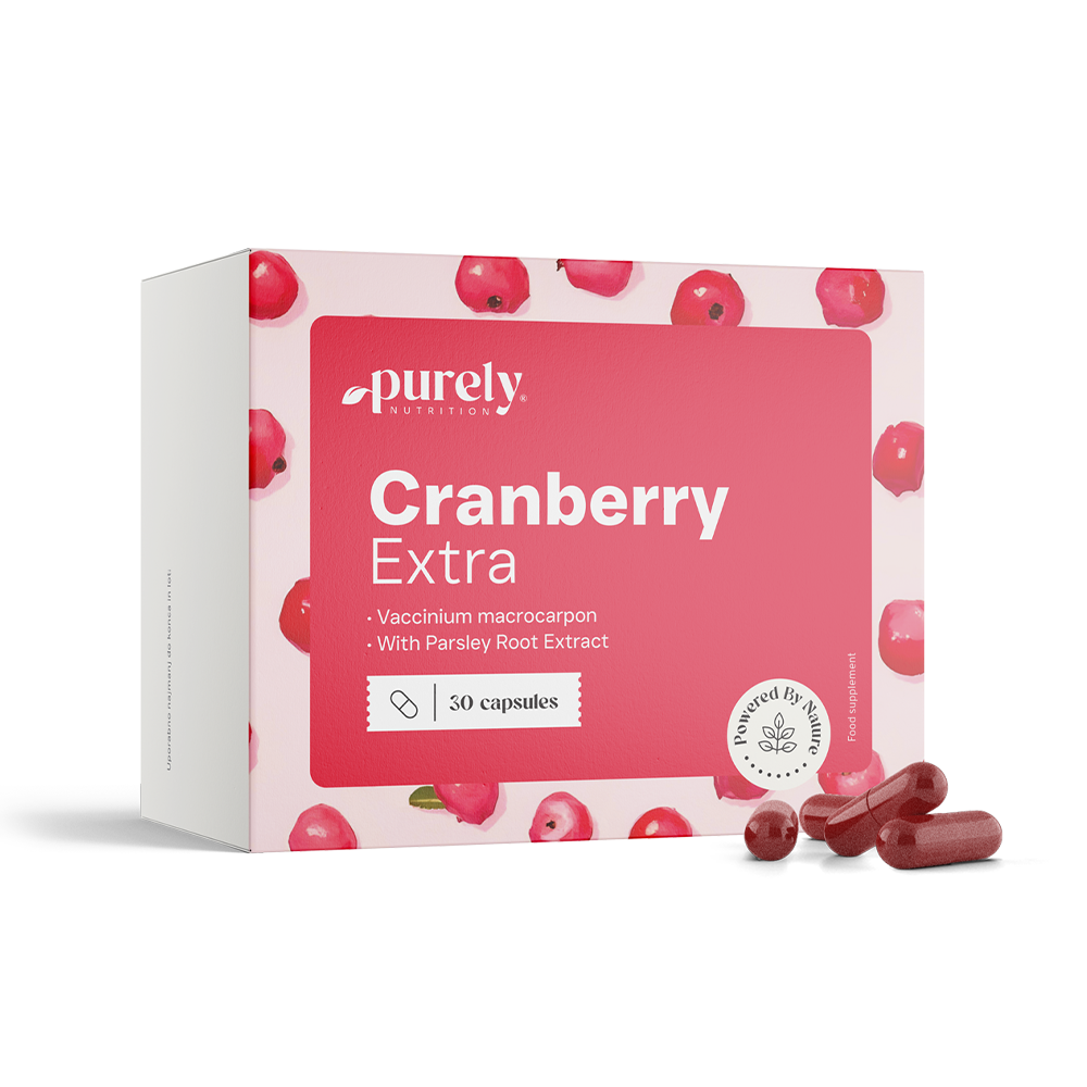 Cranberry Extra – wyciąg z żurawiny i pietruszki, 30 kapsułek