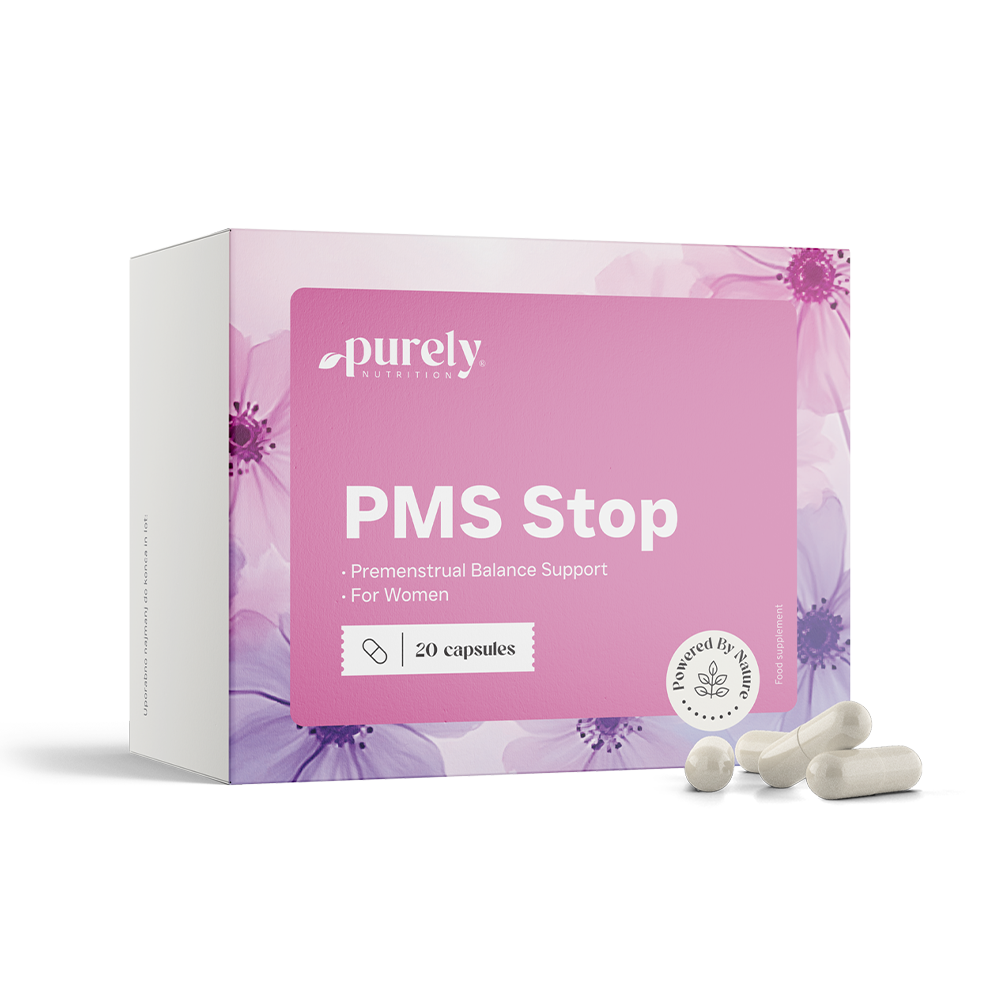 PMS Stop - wsparcie w dniach przed miesiączką, 20 kapsułek
