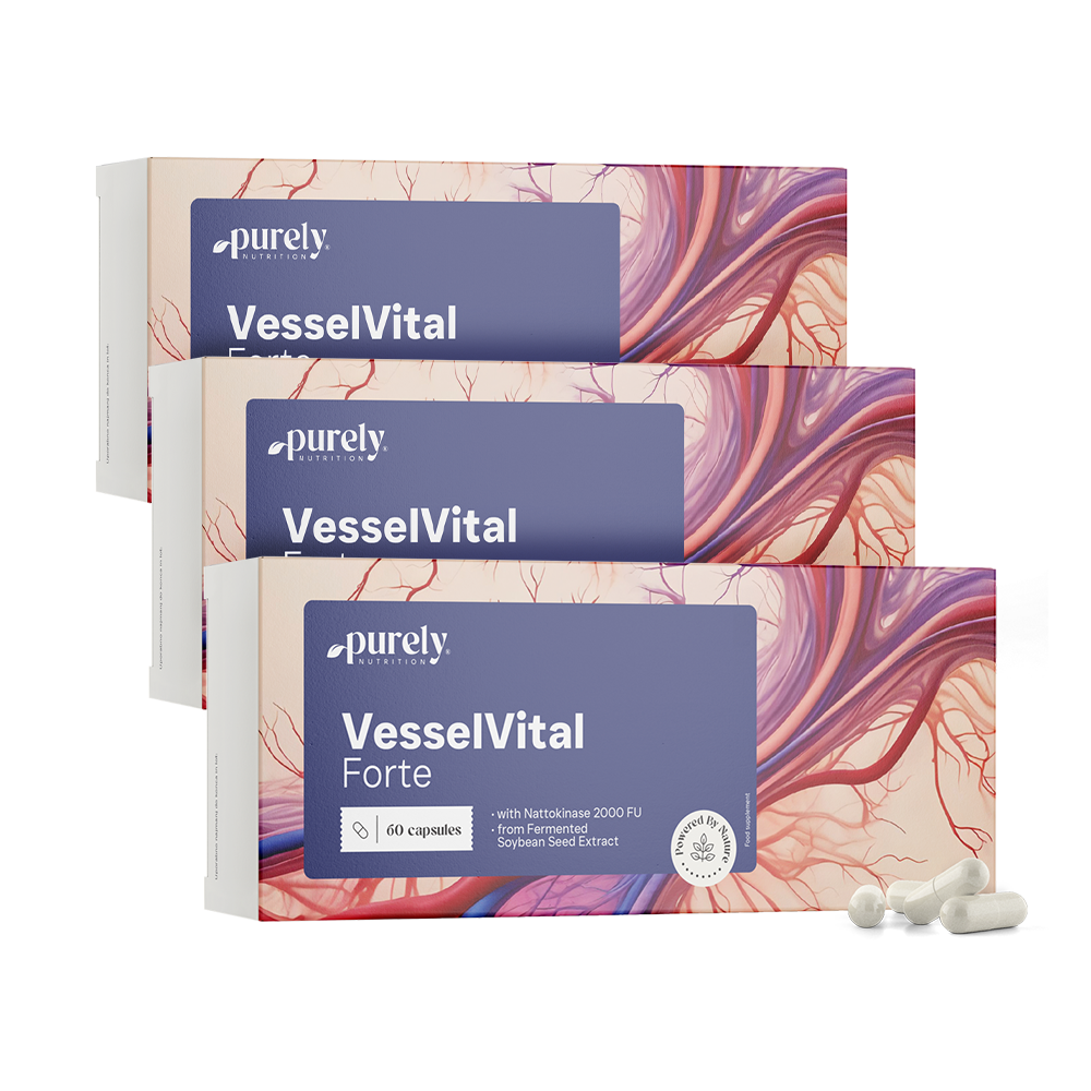 3x VesselVital Forte, razem 180 kapsułek
