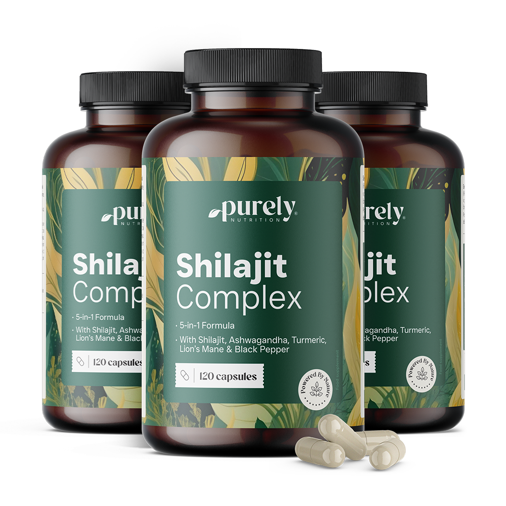 3x Shilajit kompleks, razem 360 kapsułek
