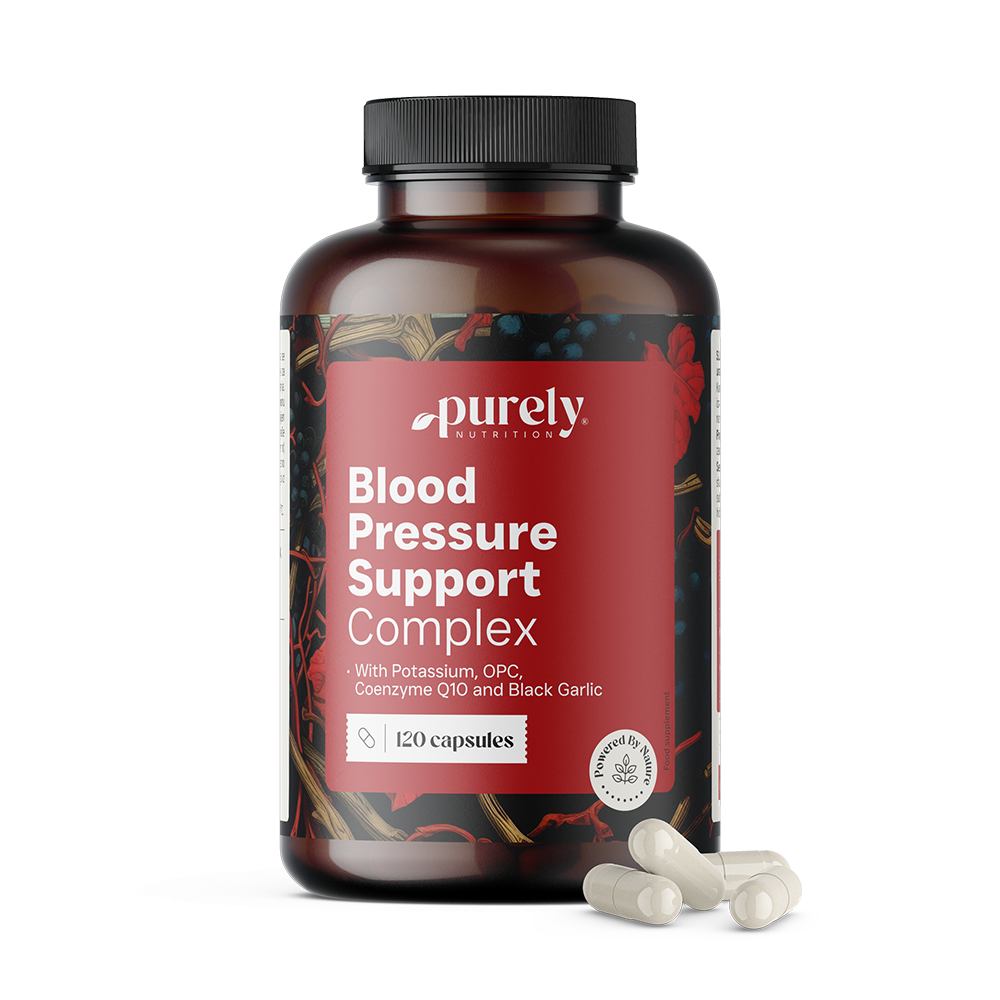 Blood Pressure Support Complex – kompleks do regulacji ciśnienia krwi, 120 kapsułek