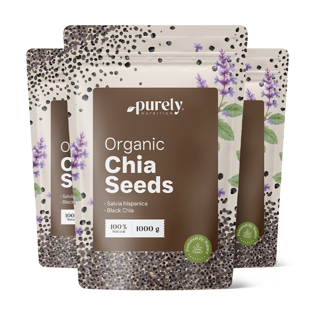 3x BIO Nasiona chia, razem 3000 g