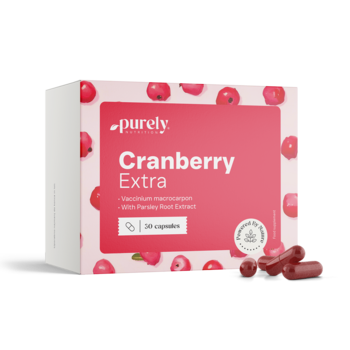 Cranberry Extra - extrato de arando e salsa, 30 cápsulas