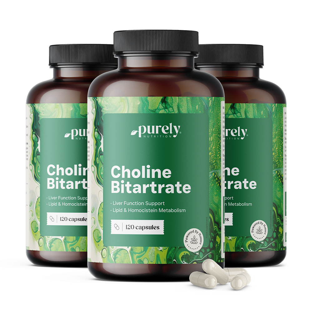 Bitartrato de colina 750 mg