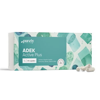 Vitamíny ADEK Active Plus, 60 kapsúl