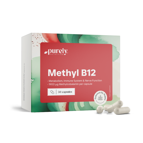 Vitamín B12 - metylkobalamín, 30 kapsúl