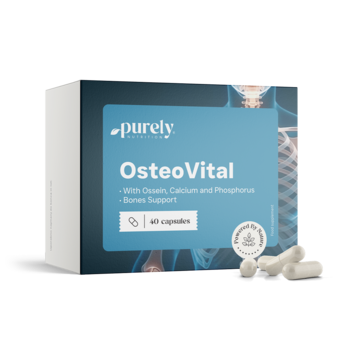 OsteoVital – komplex oseínu, vápniku a fosforu, 40 kapsúl