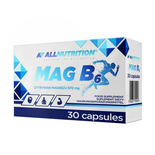 Magnésio + B6, 30 cápsulas