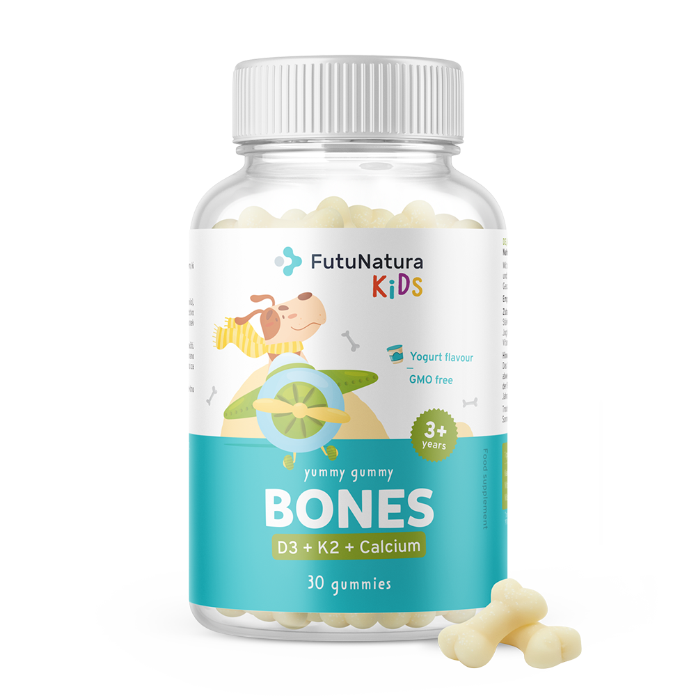 BONES – gomas para crianças para os ossos