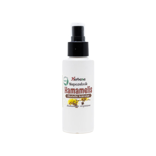 Hidrolato de hamamélis BIO, 100 ml