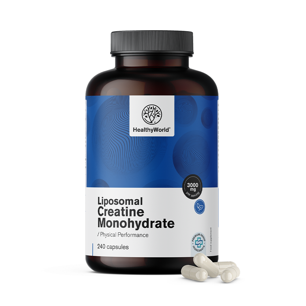 Creatina monohidratada lipossomal 3000 mg