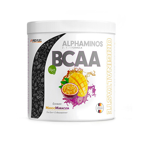 Alphaminos BCAA 2:1:1 vegan – manga e maracujá, 300 g
