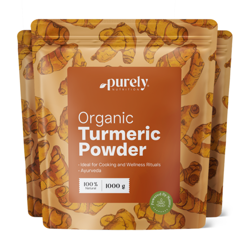 3x BIO Curcuma em pó, total de 3000 g