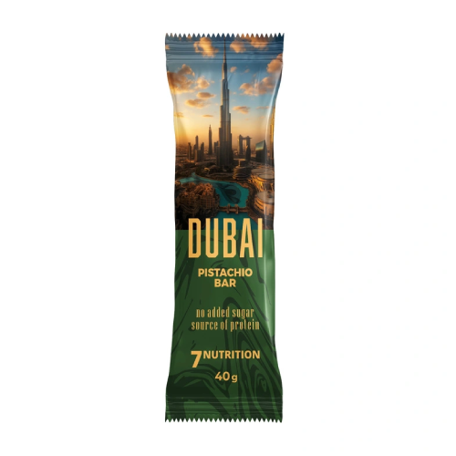 Baton proteic Dubai – fistic, 40 g