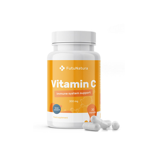 Vitamina C cu eliberare prelungită - sistem imunitar, 30 de capsule