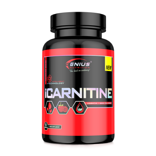 iCarnitine - complex de L-carnitină, 90 de capsule
