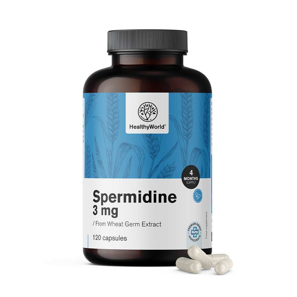 Spermidină 3 mg - din extract de germeni de grâu