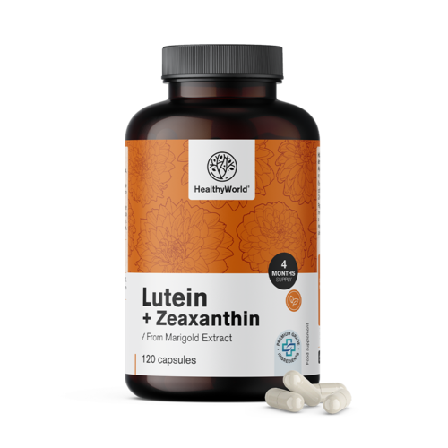 Luteină + zeaxantină, 120 de capsule