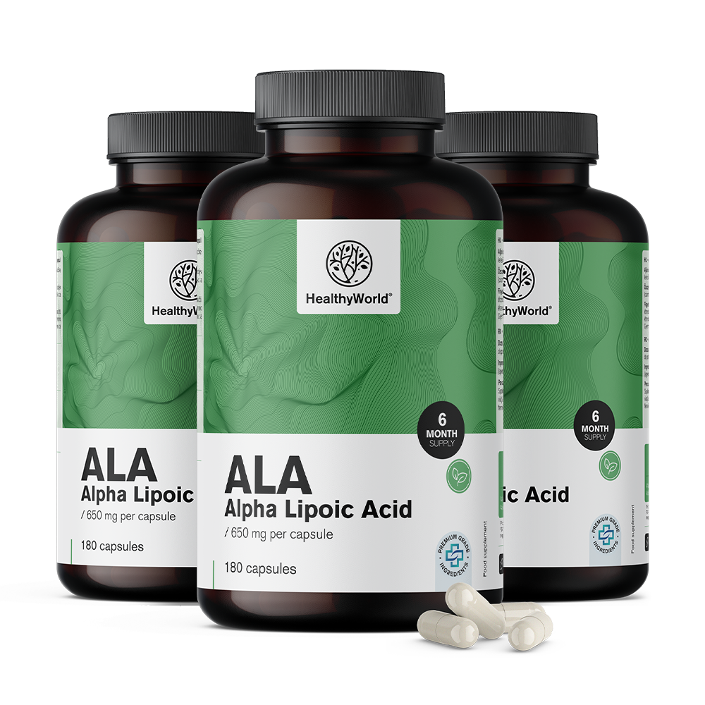 ALA – alfa lipoična kislina 650 mg