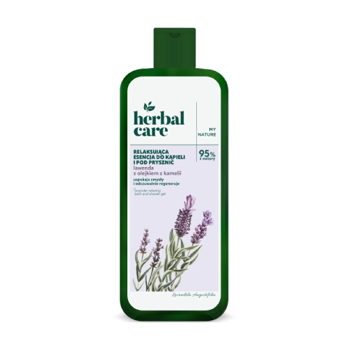 Gel pentru duș și baie - lavanda și ulei de camelie, 400 ml