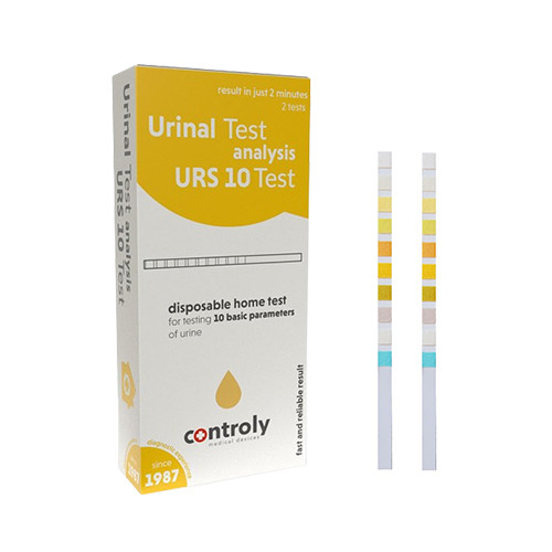 Test urină - 10 parametrii.