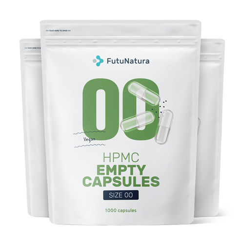 3x Capsule goale 00 – vegane, total 3000 de capsule