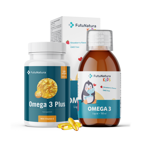 Omega 3 Family pack, set