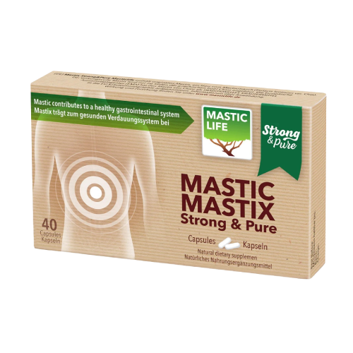 100% Chios mastic 1400 mg, 40 capsule