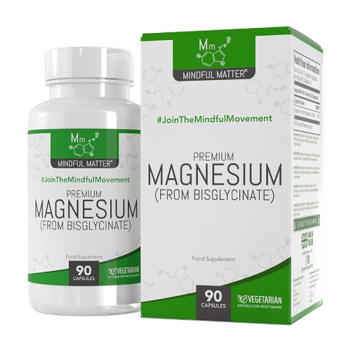 Bisglicinat de magneziu, 90 de capsule