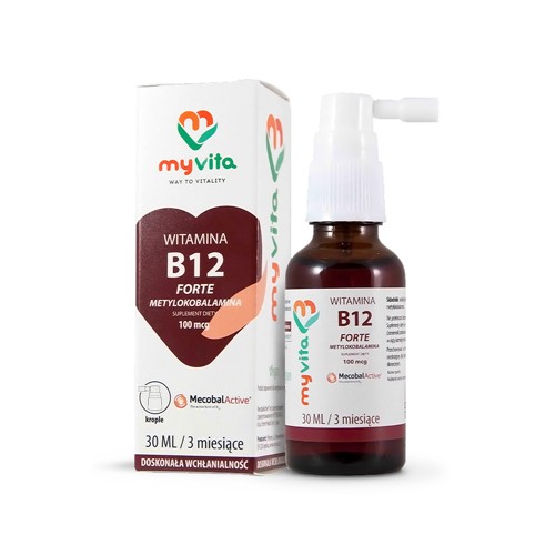  Vitamina B12 în picături, 30 ml
