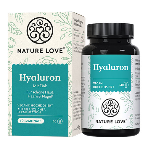 Acid hialuronic vegan, 60 de capsule