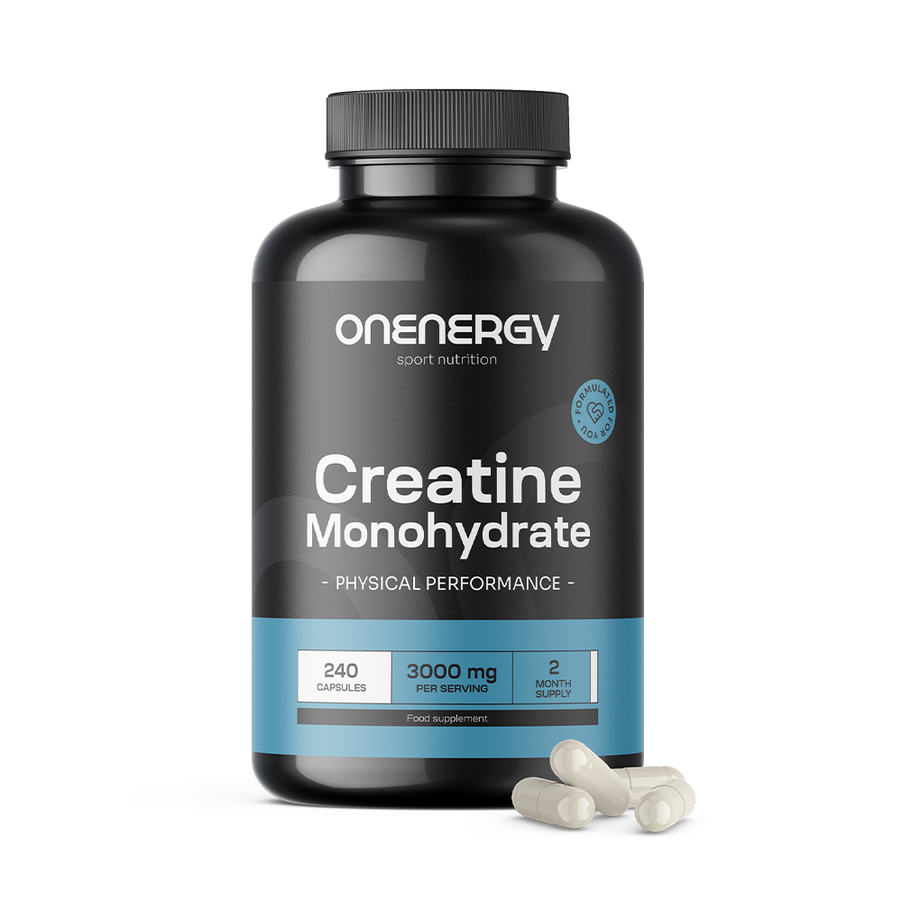 Creatin monohidrat 3000 mg.