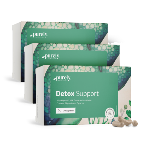 3x Detox Support – complex cu anghinare și armurariu, total 90 de capsule
