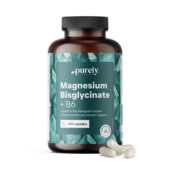 Magneziu bisglicinat cu vitamina B6, 180 de capsule