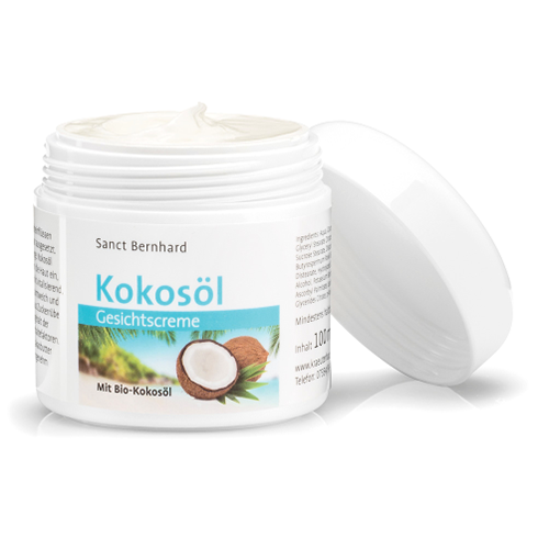 Cremă de față cu nucă de cocos, 100 ml