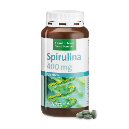 Spirulina, 360 comprimate