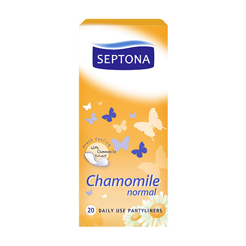 Absorbante de zi cu extract din mușețel – Normal, 20 de absorbante