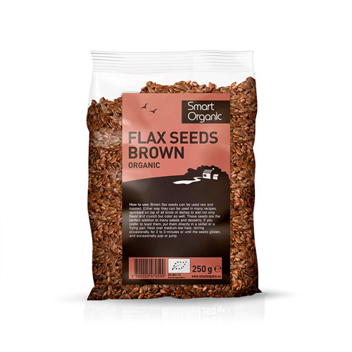 Semințe de in, maro – BIO, 250 g