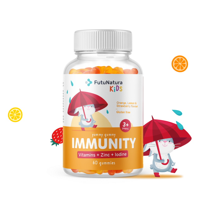 IMMUNITY - Gumíky pre deti na imunitu