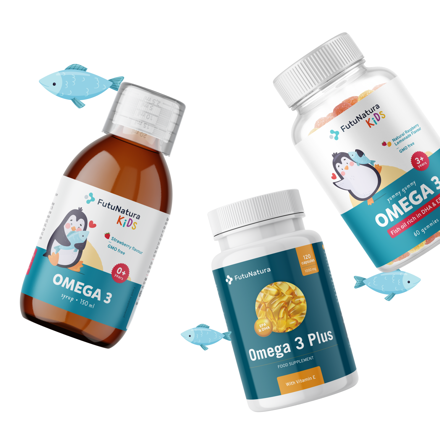 Široká ponuka omega 3