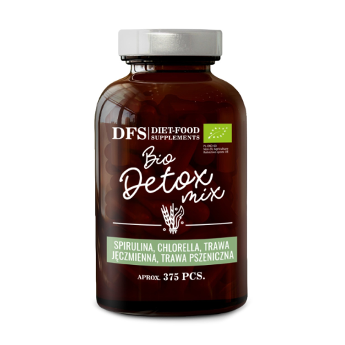 BIO Detox komplex so zelenými superpotravinami, 375 tabliet
